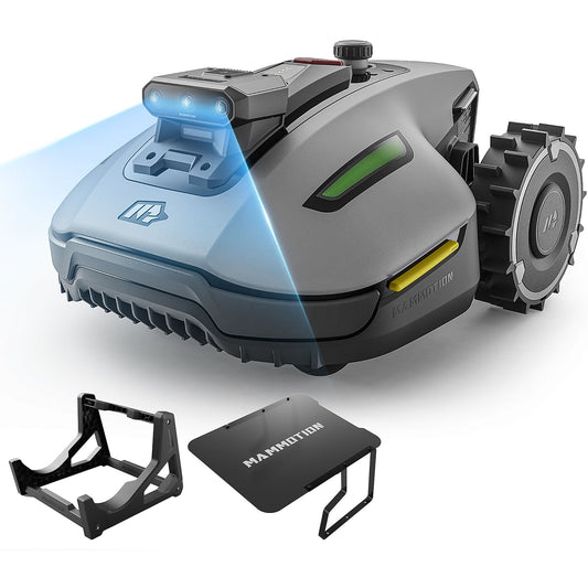 Rasenmähroboter MAMMOTION YUKA Mini 2 Mähroboter ohne Begrenzungsdraht bis 800 m² Rasenfläche